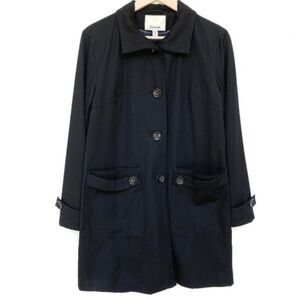 Classic Black Trench Coat by Faconnable